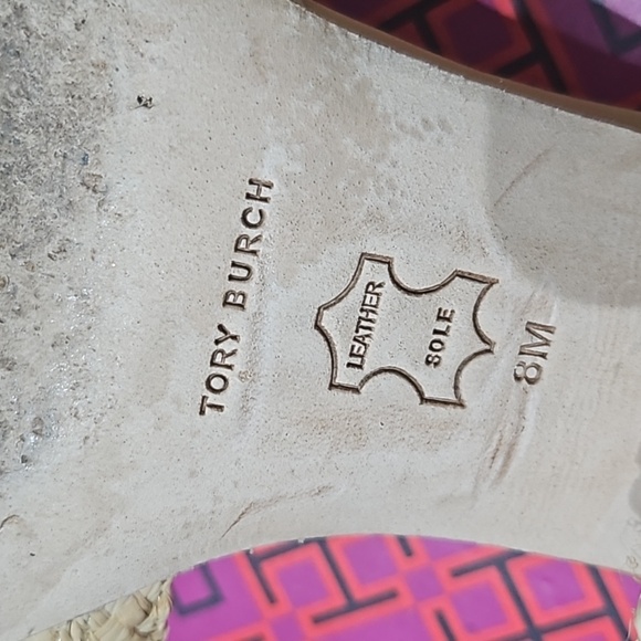 Tory Burch Raffia Block heel sandals. Size 8 US - Picture 6 of 6